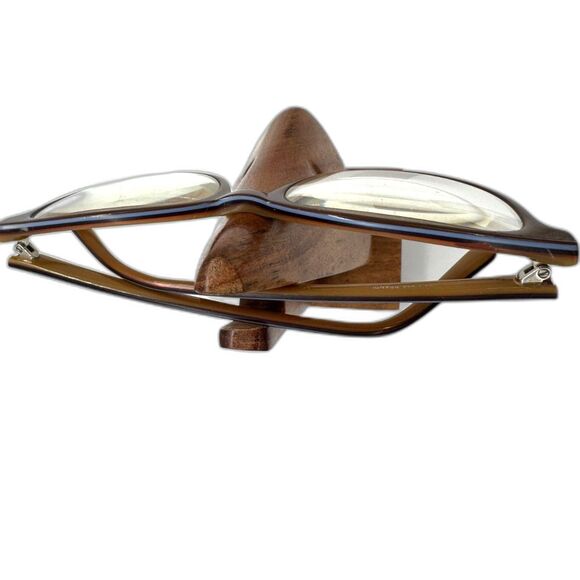 Signature "Brandi" Eyeglasses Frame with Blue Accents - Picture 5 of 7